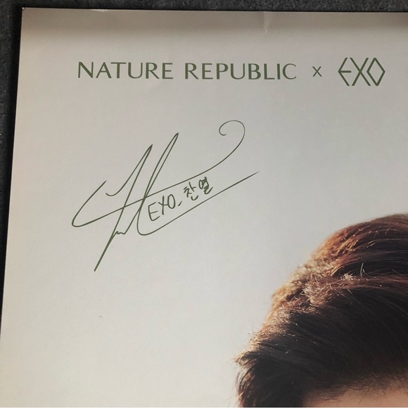 EXO Chanyeol Nature Republic Poster + Random Chanyeol Photo Card - Picture 2 of 7